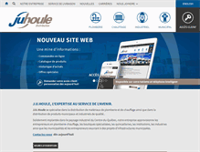 Tablet Screenshot of juhoule.com